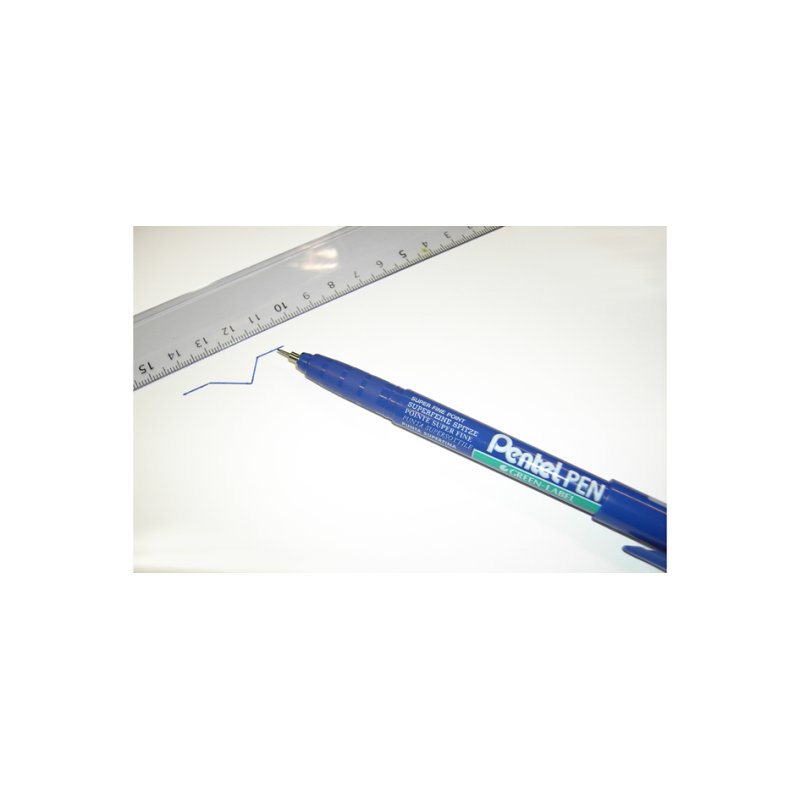 Pentel permanent marker GREEN-LABEL NMF50, zwart, 0,6 mm